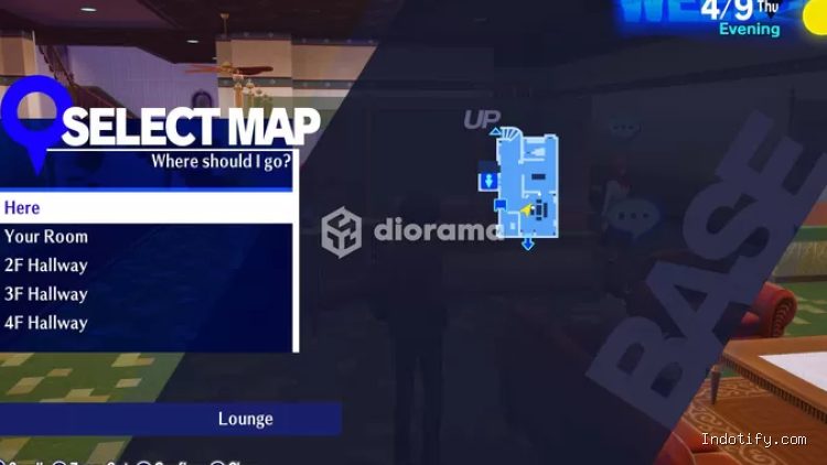 Desain menu terlihat tidak karuan tapi tetap artistik / Atlus, SEGA