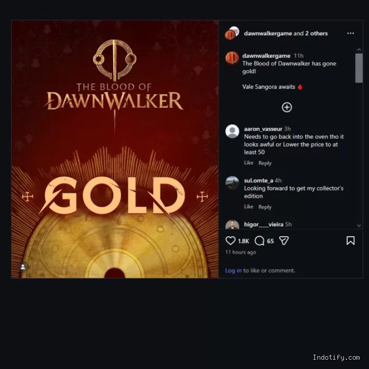 The Blood of Dawnwalker sudah selesai dikerjakan / Rebel Wolves, Bandai Namco