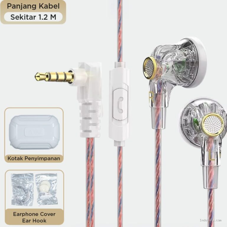 Photo by jakartanotebook.com - Rekomendasi Earphone Kabel Flat Cable Pipih Anti Kusut Harga Lima Puluh Ribuan