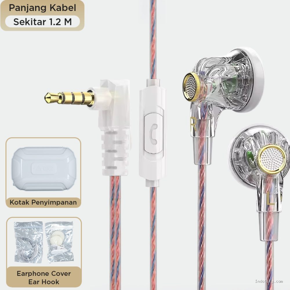 Photo by jakartanotebook.com - Rekomendasi Earphone Kabel Flat Cable Pipih Anti Kusut Harga Lima Puluh Ribuan