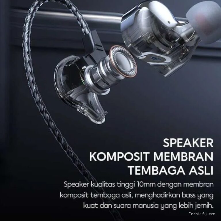 Photo by blibli.com - Rekomendasi IEM Murah Khusus Basshead yang Bikin Lagu Jedag-Jedug Bergetar