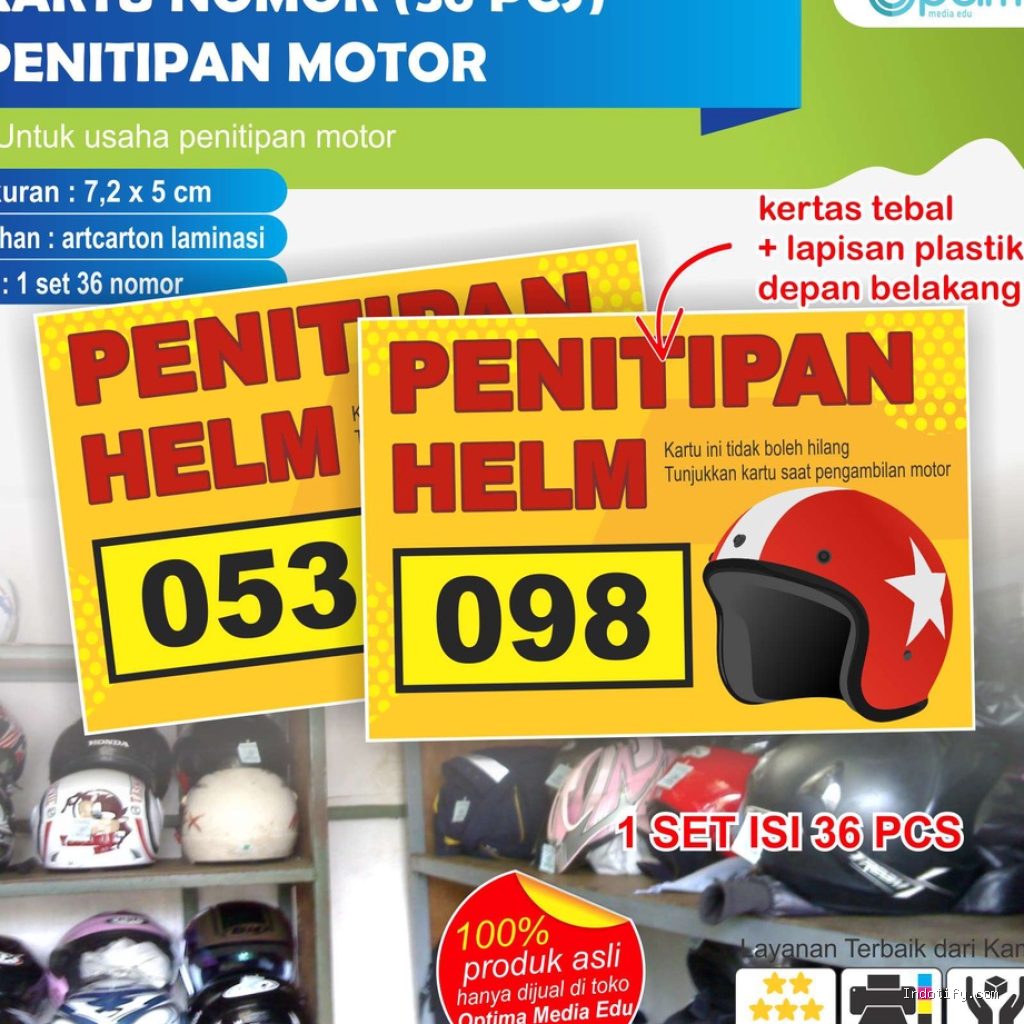 Photo by shopee.co.id - Trik Titip Helm dan Barang Bawaan Aman Saat Nonton Konser di Parkiran Luar